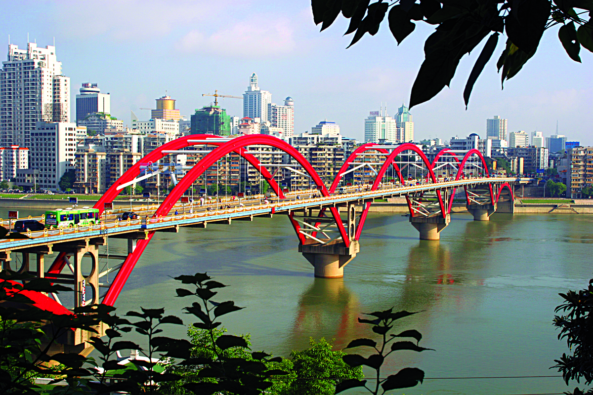 柳州文惠大桥 - 桥梁工程 - 888集团电子游戏