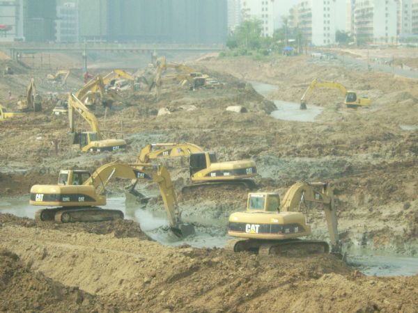 20天创立一个漂亮的“神话”---南宁市竹排冲河流综合整治工程施工纪实 - 企业要闻 - 888集团电子游戏