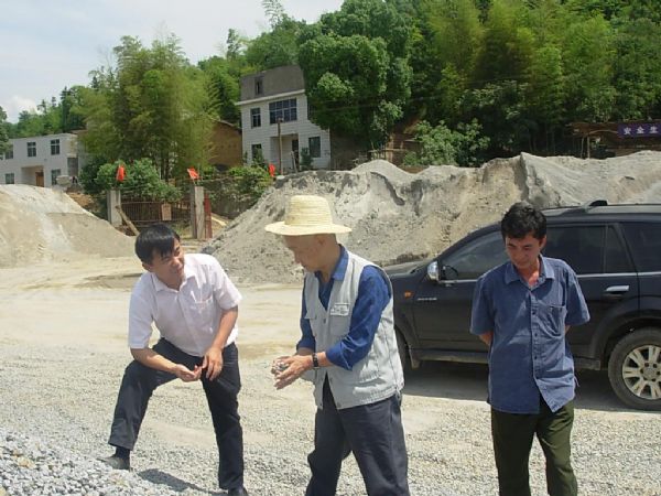 中国工程院院士沙庆林莅临醴潭路面1标调研指导 - 企业要闻 - 888集团电子游戏