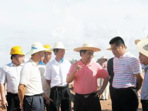 自治区常委、钦州市委书记黄道伟莅临钦州港大榄坪工业区二号路工程视察指导事情 - 企业要闻 - 888集团电子游戏