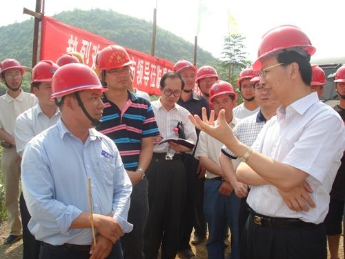 贵州省省委常委、贵阳市委书记李军，，，，自治区交通厅副厅长廖小波莅临贵阳六标视察指导事情 - 企业要闻 - 888集团电子游戏