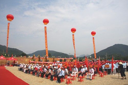 总公司掀起旱季施工热潮暨“增光杯”劳动竞赛活动启动仪式在隆百12标举行 - 企业要闻 - 888集团电子游戏