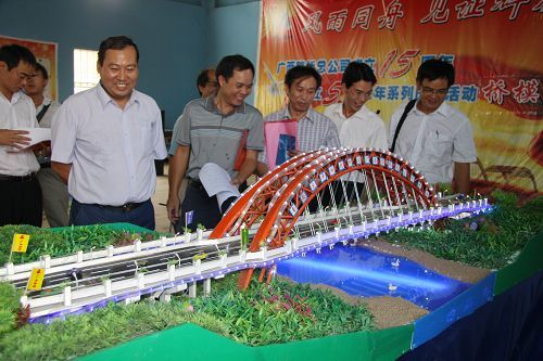 广西888集团电子游戏总公司首届桥模大赛圆满竣事 - 企业要闻 - 888集团电子游戏