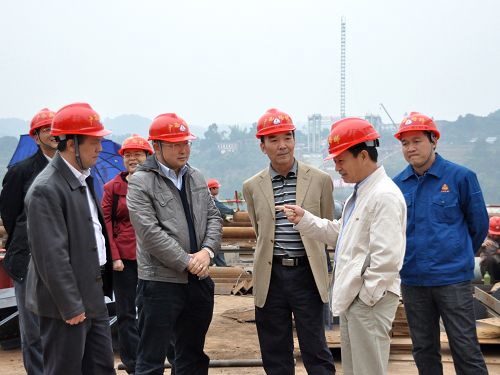 区交通运输厅党组书记黄华宽莅临泸渝2标指导事情 - 企业要闻 - 888集团电子游戏