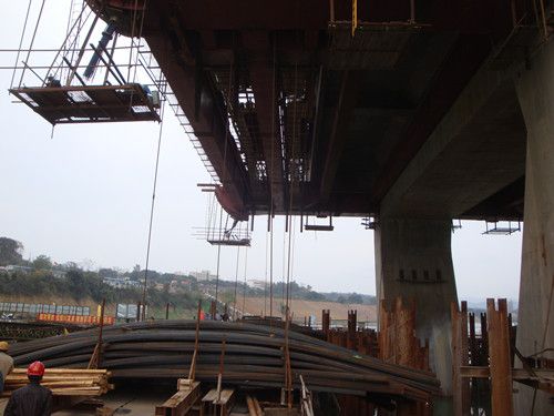 东合大桥挂篮预压乐成 - 企业要闻 - 888集团电子游戏