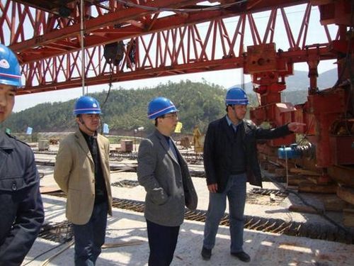 总公司曹文海书记一行到江西瑞寻A3标检查指导事情 - 企业要闻 - 888集团电子游戏