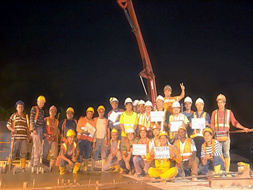 巴巴奥约河大桥箱梁预制施工圆满完成 - 企业要闻 - 888集团电子游戏