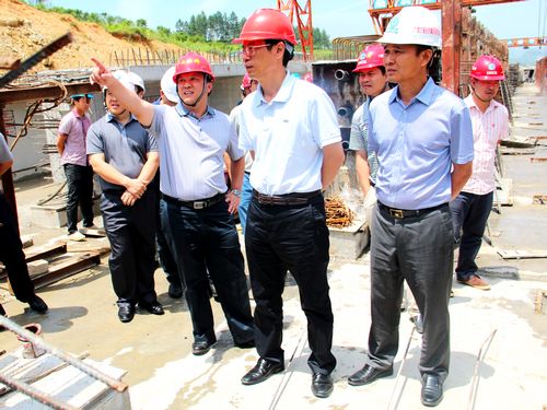 自治区交通运输厅梁毅副厅长到灌凤路项目调研 - 企业要闻 - 888集团电子游戏