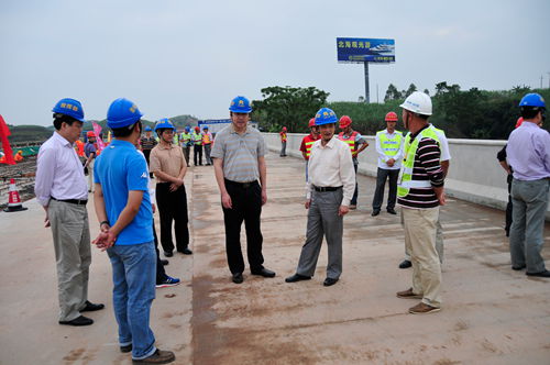 住建部质安司副司长曲琦一行到沿海改扩建工程项目检查指导事情 - 企业要闻 - 888集团电子游戏