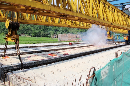 来马二分部那学大桥完成架梁施工 - 工程动态 - 888集团电子游戏